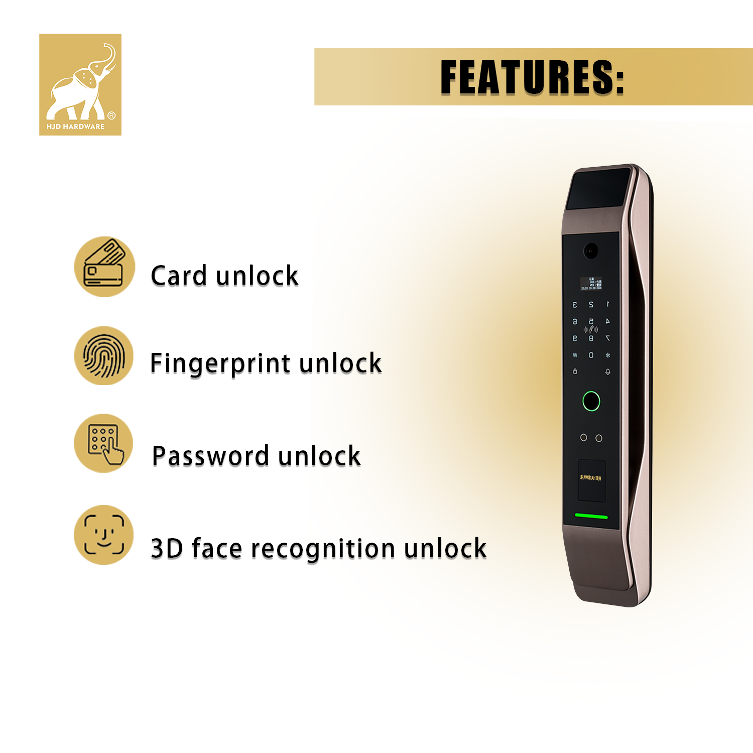 T12 Fully automatic smart lock